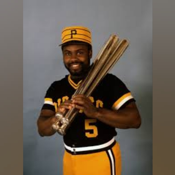 Late 70s Bill Madlock Pittsburg Pirates Jersey. Pullover. Size Lrg. Black/yellow - Picture 5 of 6